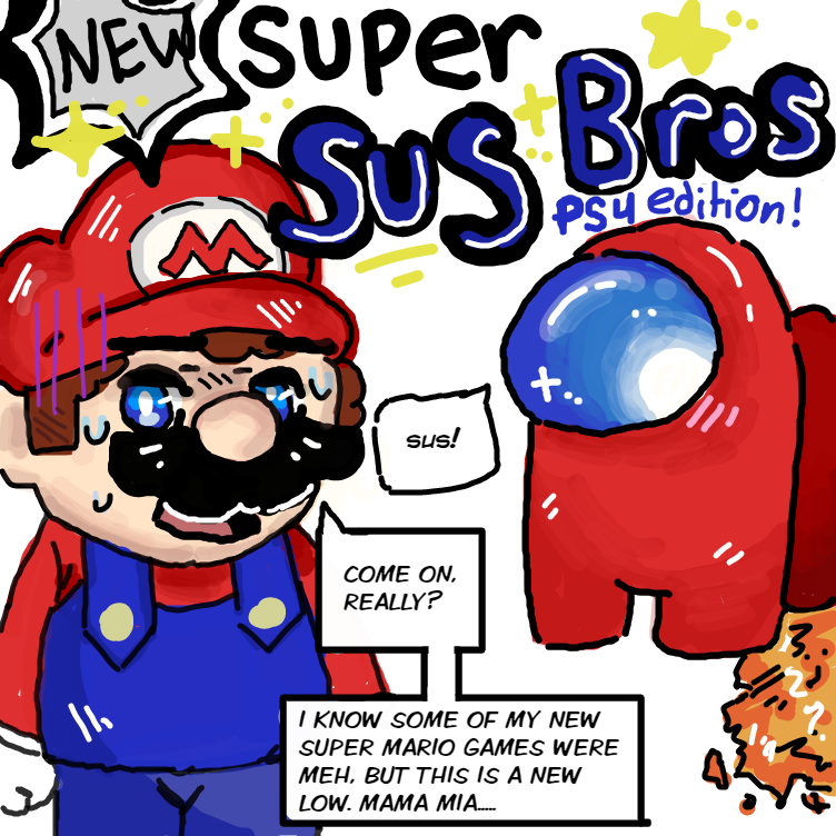 Drawing in SUPER MARIO ON THE PS4 WOOOOOOHOOOWO! by Umanix