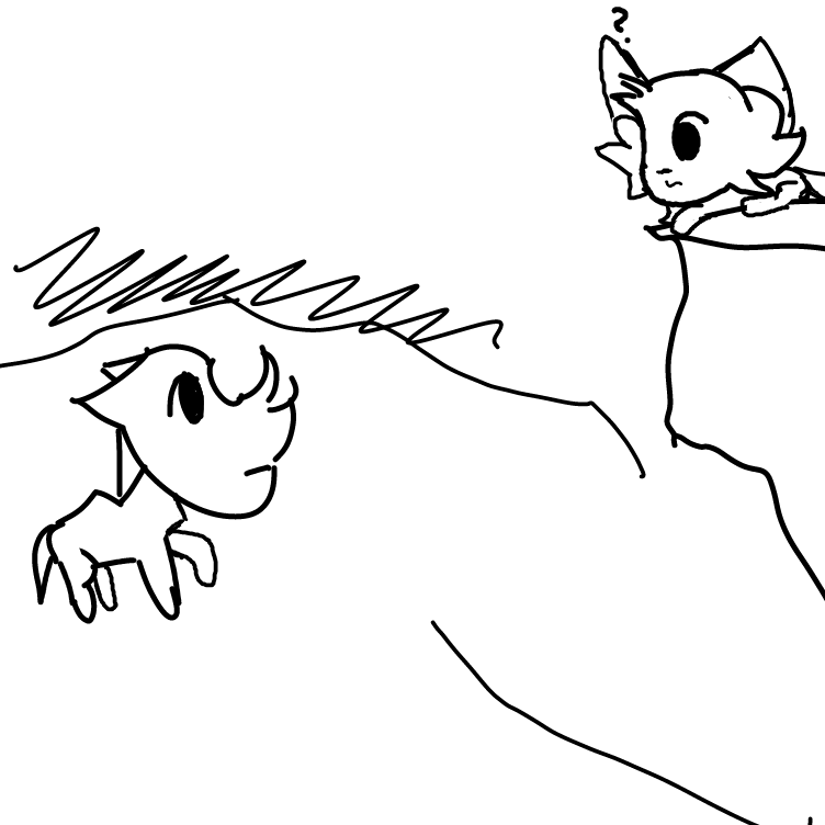 Drawing in idk by Setin