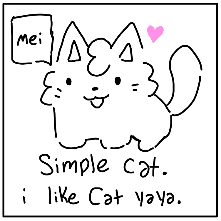 cat1!111!1
 - Online Drawing Game Comic Strip Panel by Umanix