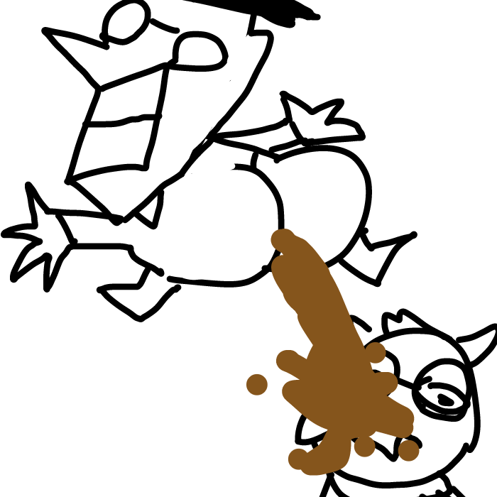 Drawing in Baby sitting an alien by Sruoutd