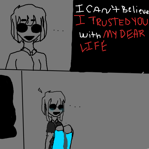 Drawing in the flesh i devour (cold rage also) by Scythesowner2