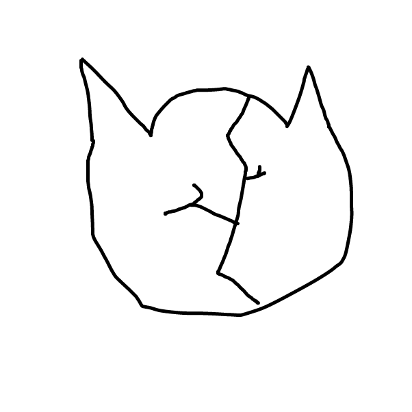 Drawing in The Cat is Born by The_CAT_9801