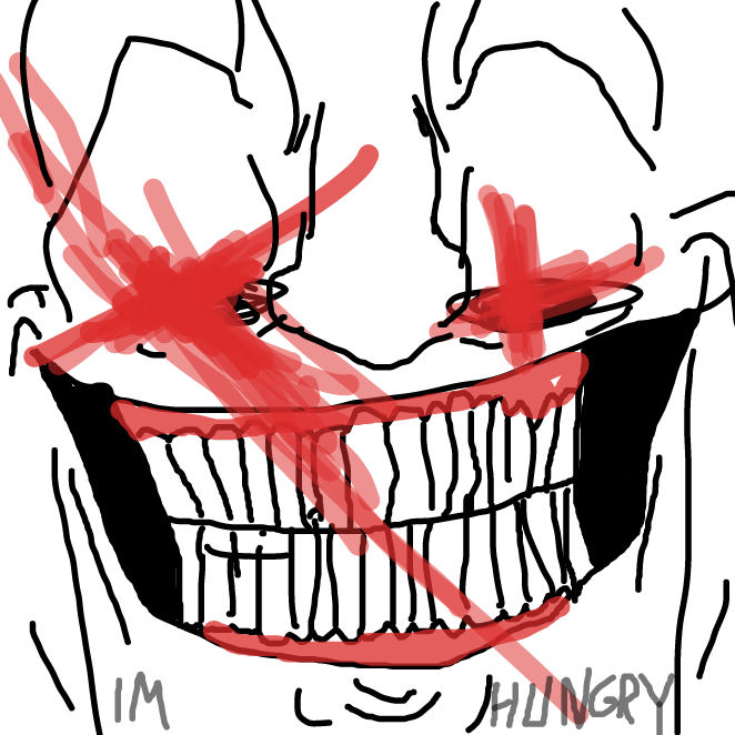 I'm hungry. - Online Drawing Game Comic Strip Panel by Xayli