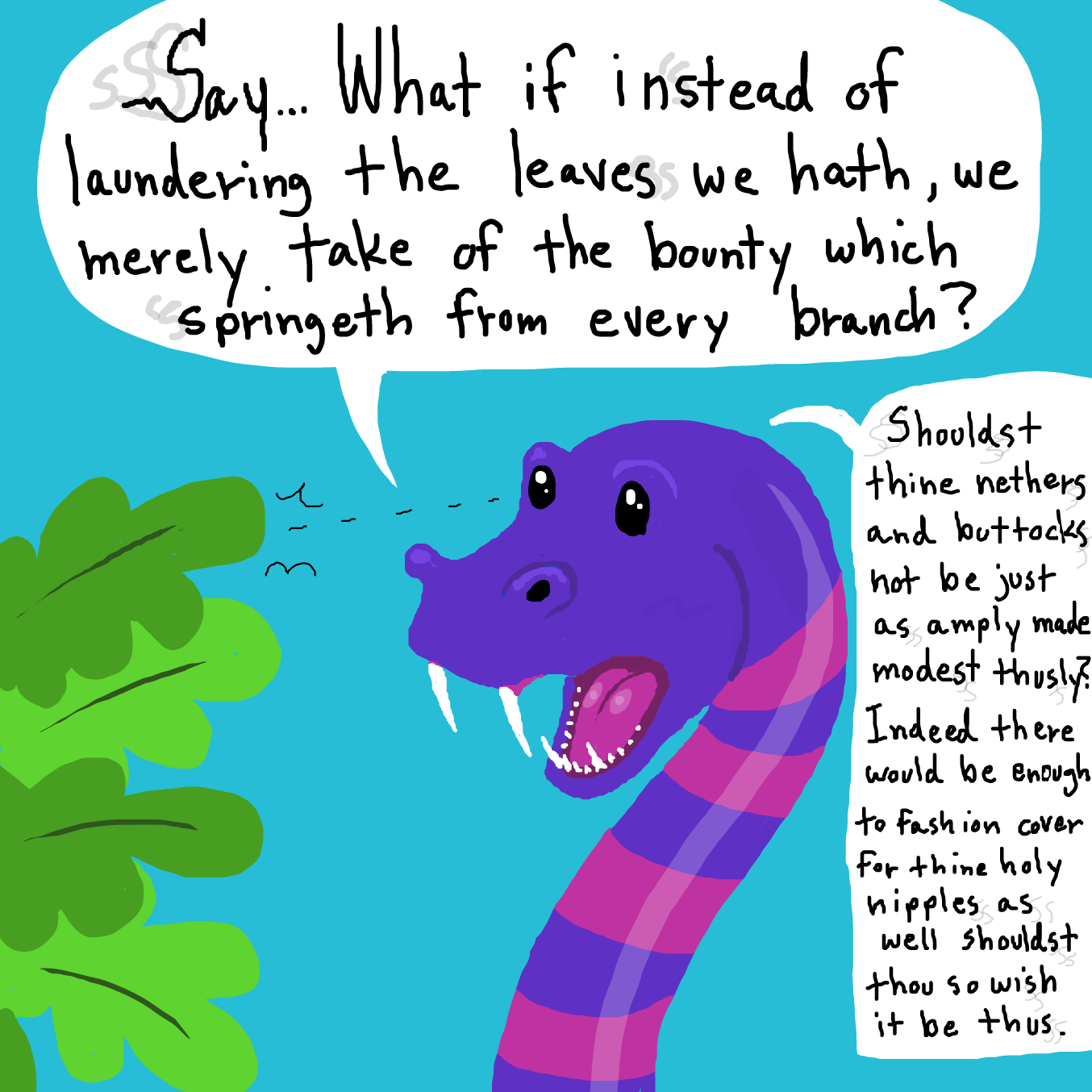 Drawing in Back To Work by TFD