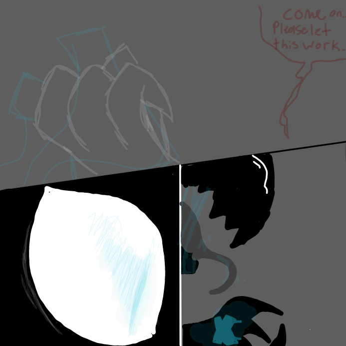 -Ghost wasn´t gonna let this escalate further, as he managed to take over Covenant´s mind and control him to put an end to Sam´s sense of evil- - Online Drawing Game Comic Strip Panel by OneWithTheShadows