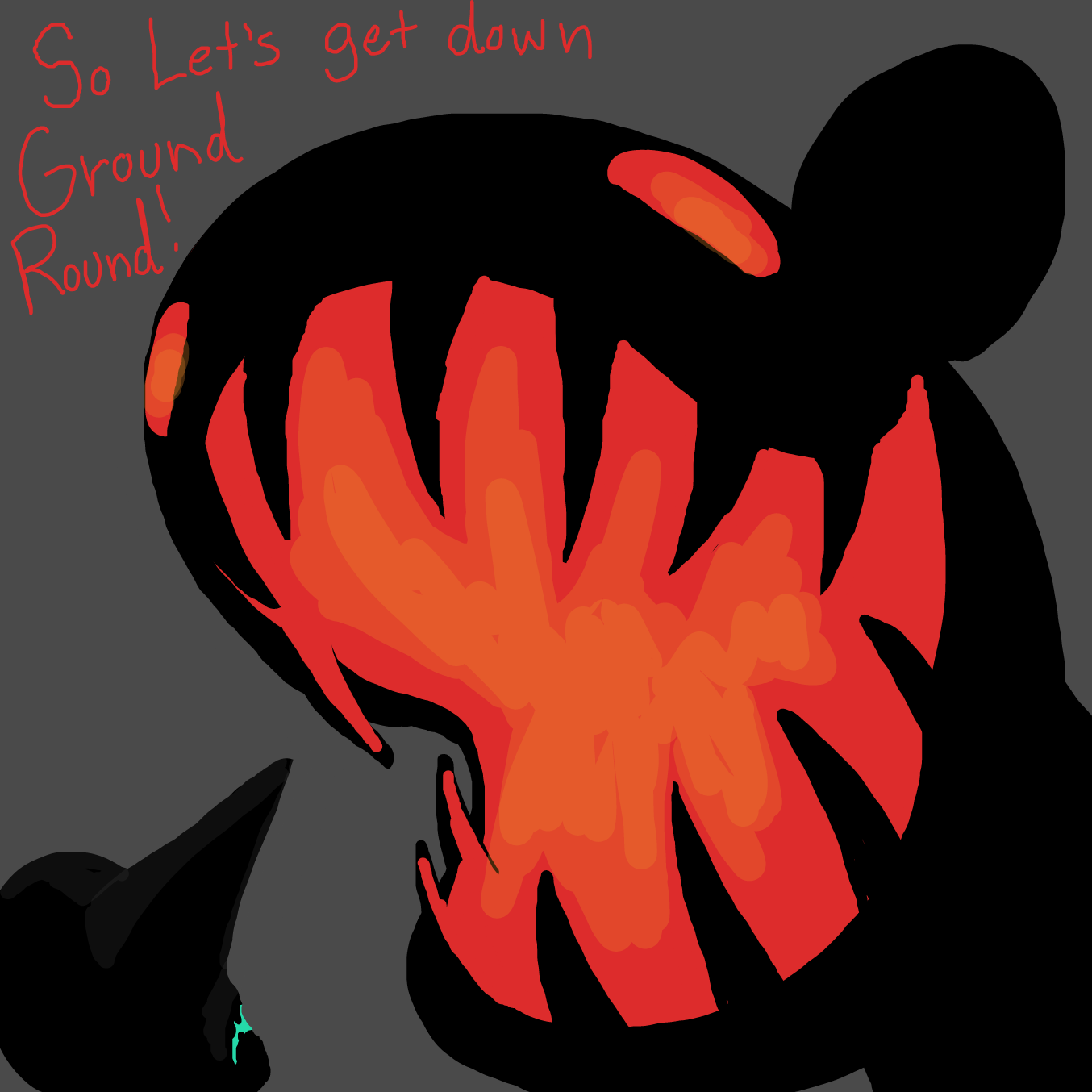 Drawing in oh hey: strife of words by TFD