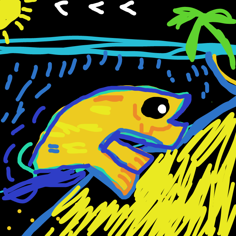 Drawing in fishe by HaileyS