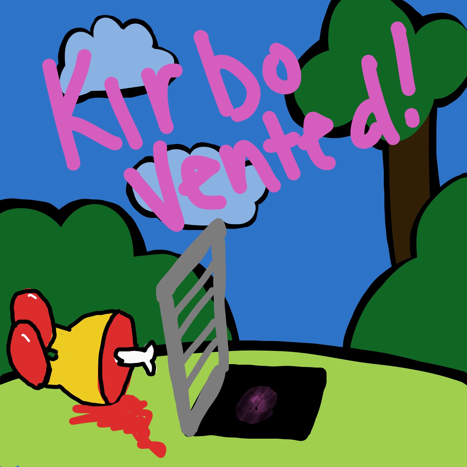  - Online Drawing Game Comic Strip Panel by Dobby1593