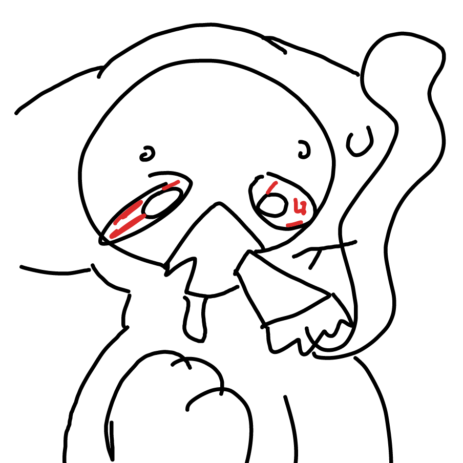 Drawing in Blunt by Slimepup