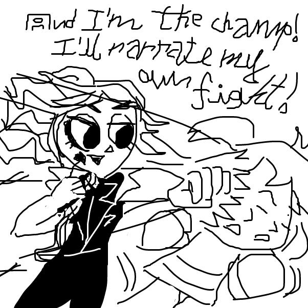 Drawing in CAGE MATCH! by Vytron