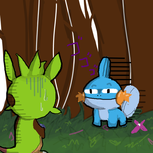 Drawing in What the mudkip doin? by FifaSam
