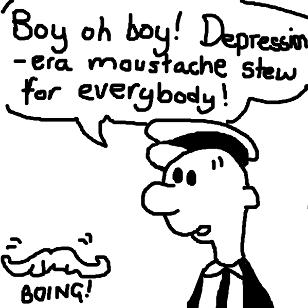 Drawing in Old School Newspaper Strip by tritbaumber