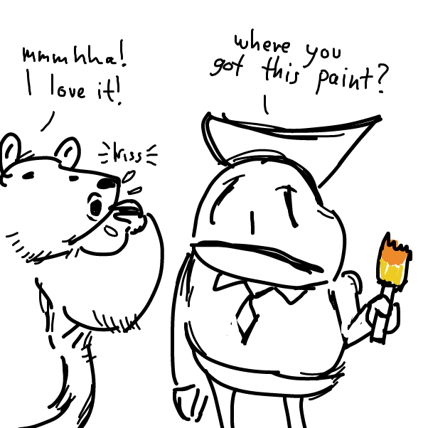  - Online Drawing Game Comic Strip Panel by Peyocay