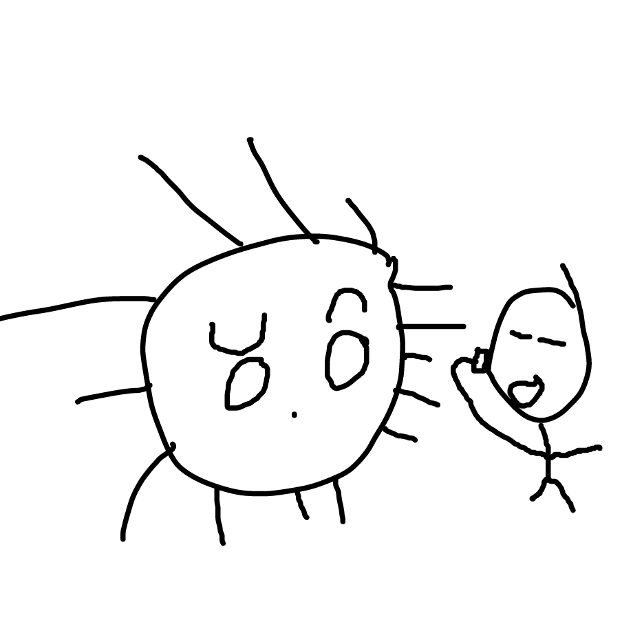 Drawing in COVID 19 by amongus