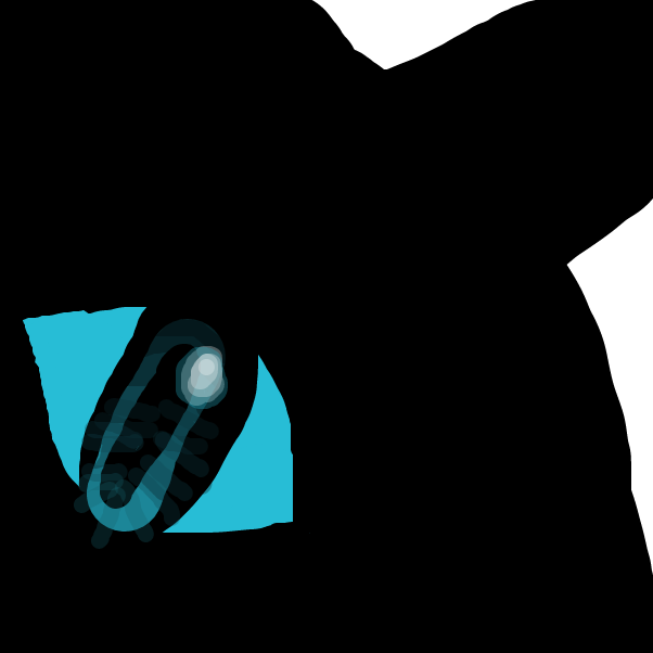 Drawing in The Cat is Born by Vytron