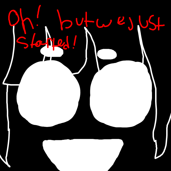 Drawing in an ending point in life... by Scythesowner2