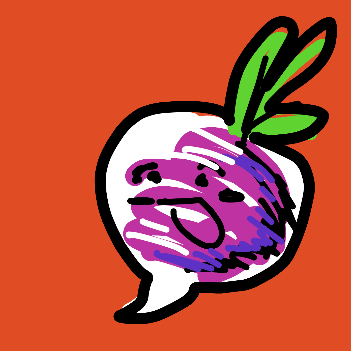 Drawing in Raddish by Chumky