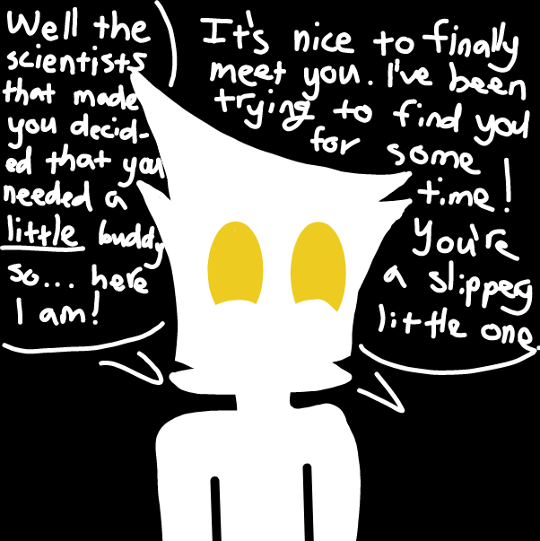 Drawing in hello again by CrystalCampos