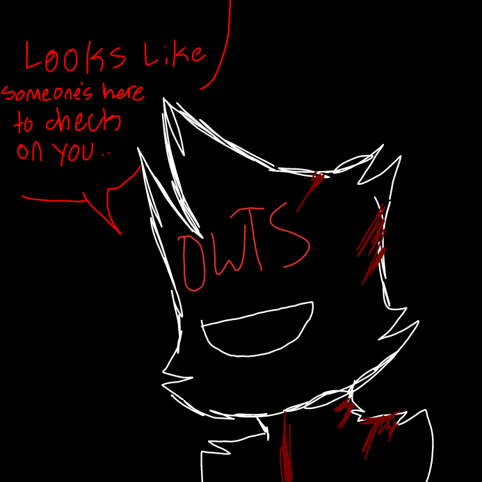 - i turn toward behind sam, seeing some teedy bear in the distance. it was there to check on her- - Online Drawing Game Comic Strip Panel by OneWithTheShadows