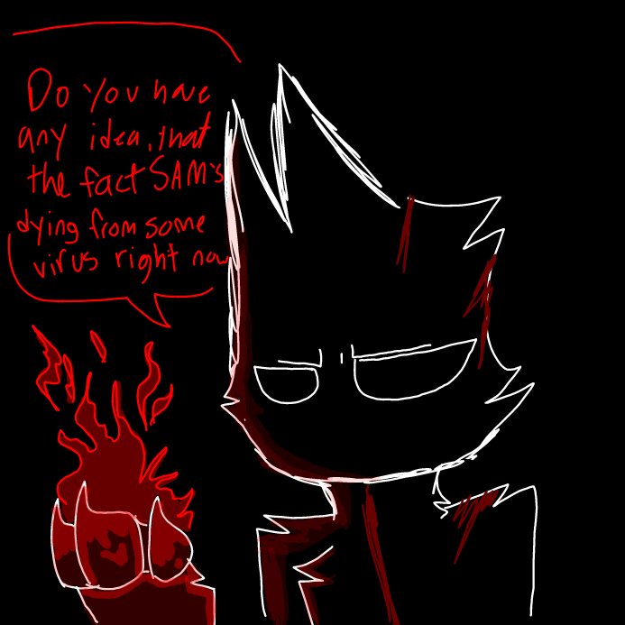 -i could barely see which bear it was, so i lit a small flame within my palm. but it usually was blue, but for some reason it was red. Then i heard the rude tone of his voice, it was Teddy.- - Online Drawing Game Comic Strip Panel by OneWithTheShadows
