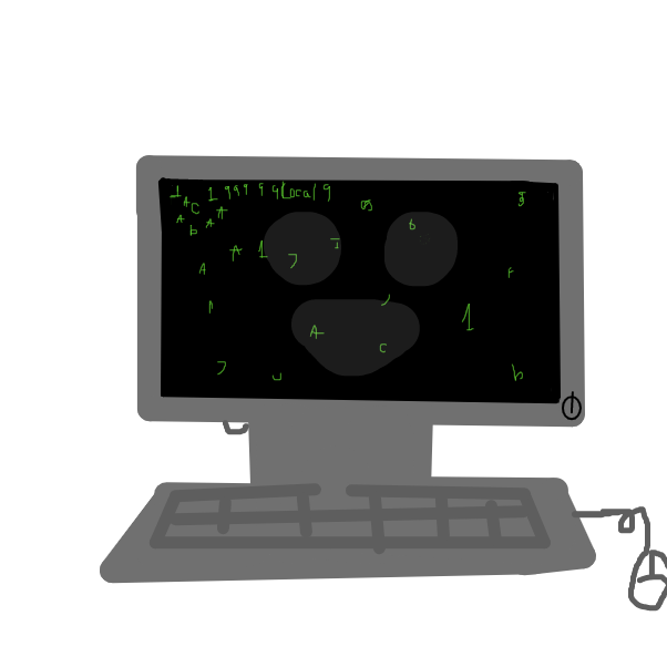 Drawing in Dumb Internet by Scythesowner2