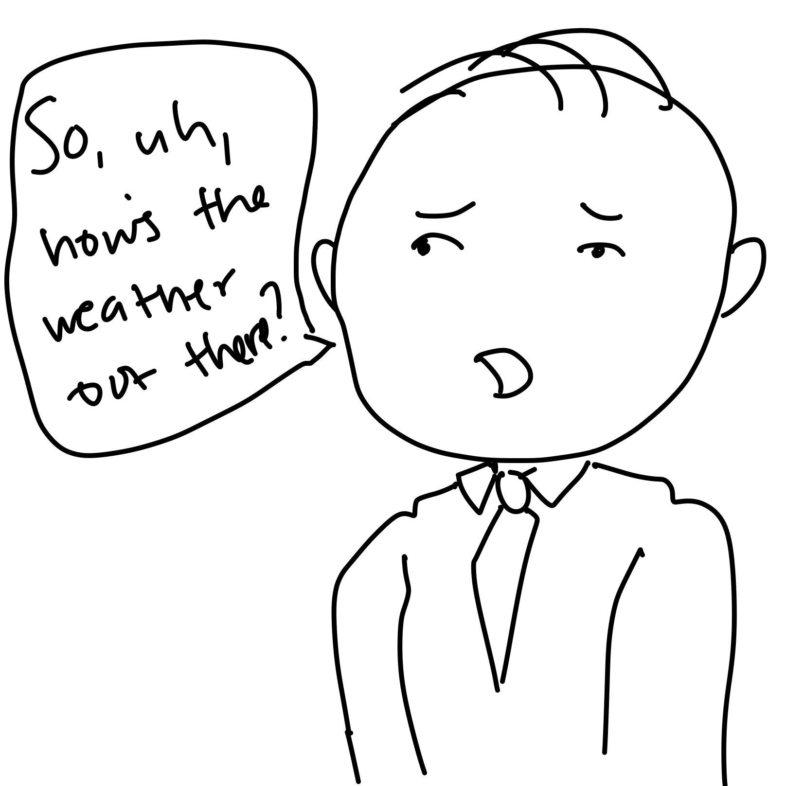 First panel in Weather — drawn in our free online drawing game