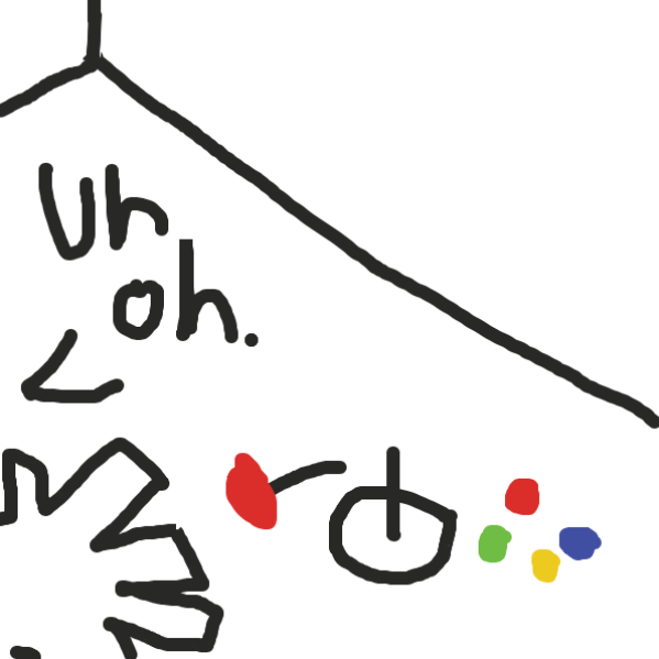 Drawing in Frumplequest by TheYellowMan