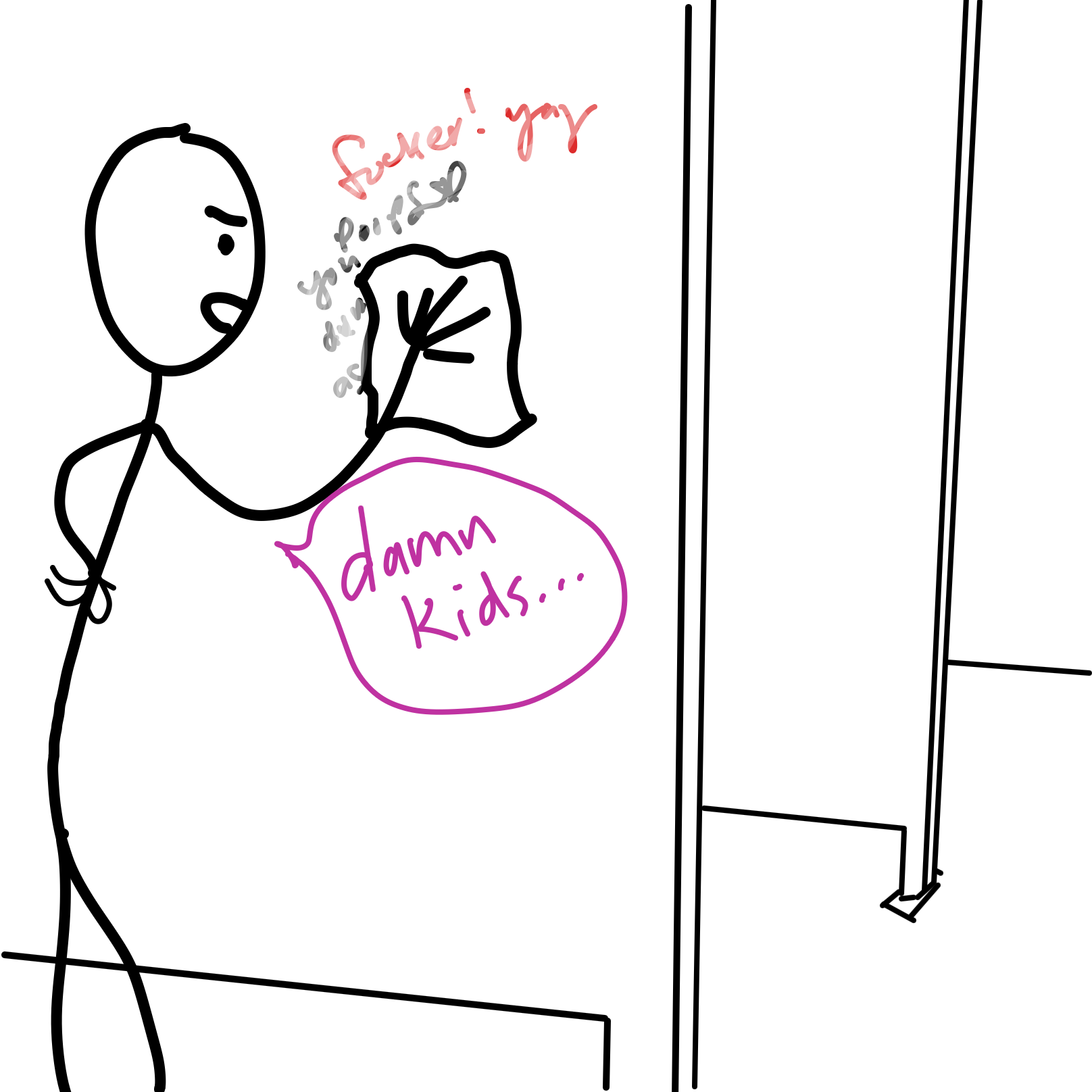 Drawing in f by Dobby1593