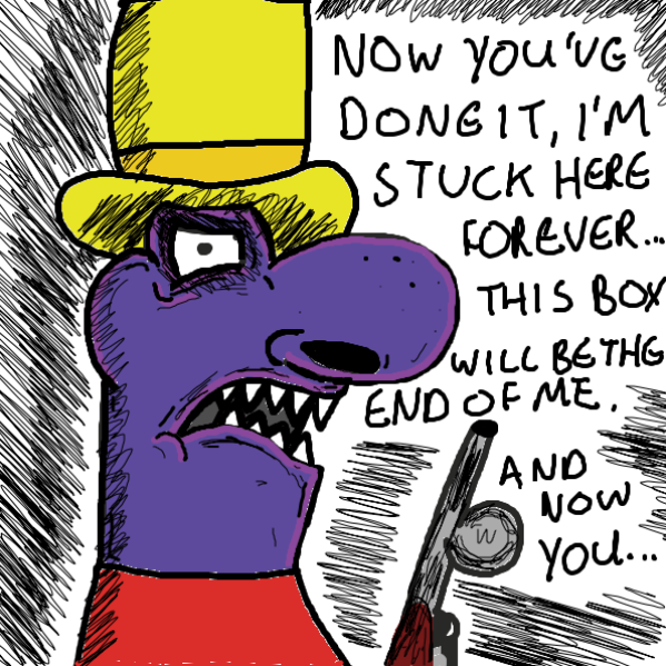 Drawing in Frumplequest by joshyouart