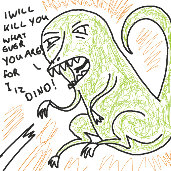 Drawing in Idk by joshyouart