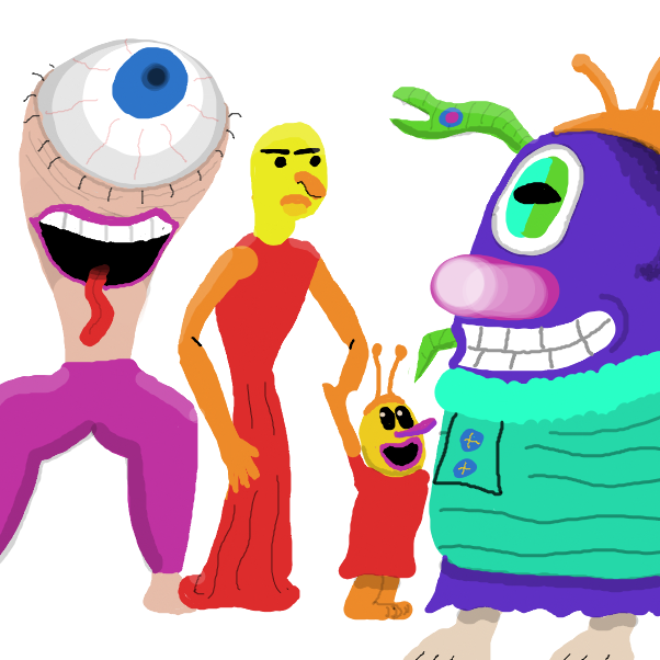 Drawing in Lets Start A Family. by Sneakybubba