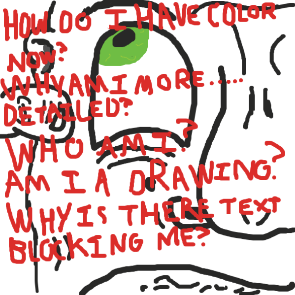 Drawing in Hmmm... by TheYellowMan