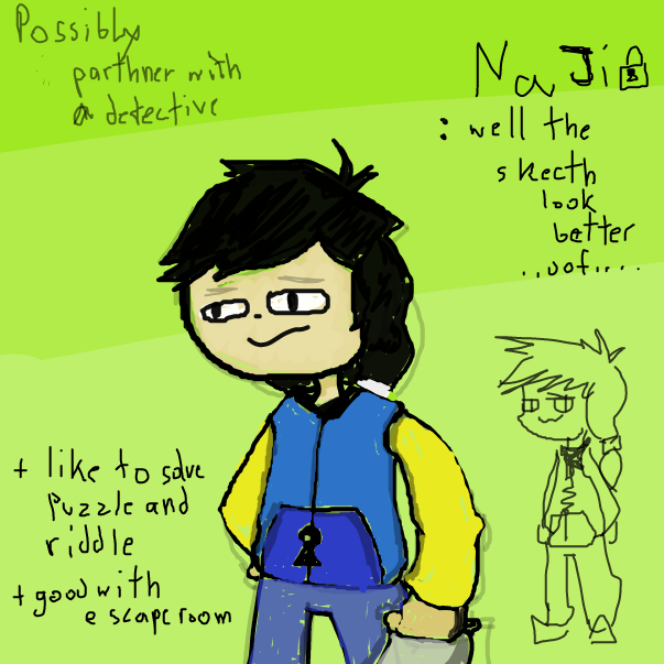 ...my sketch 3 4 years ago look better than this... well.. just color i guess - Online Drawing Game Comic Strip Panel by FifaSam