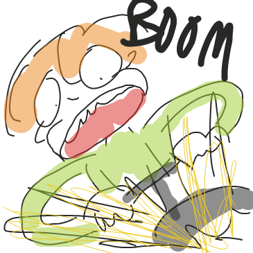 Drawing in Bicycle by Hina the Meme-ma