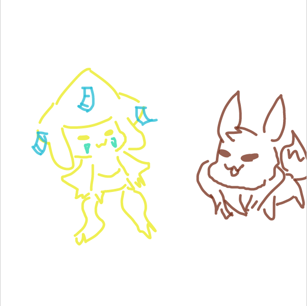 Drawing in speed draw a pokemon by FifaSam