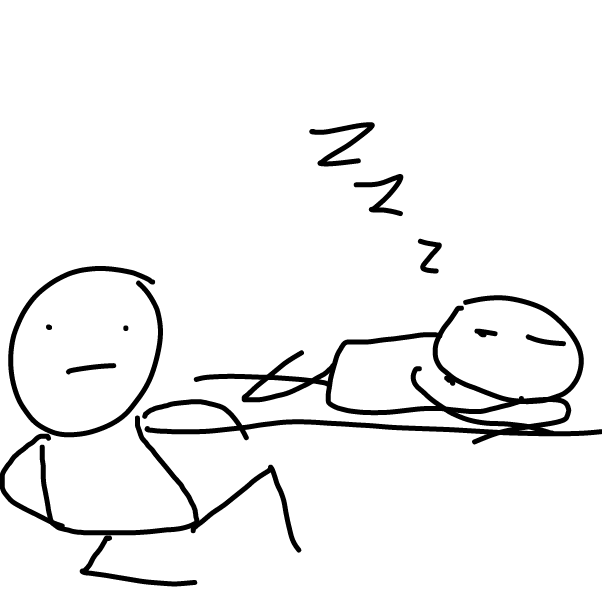 Drawing in Not So Busy World by boneHed