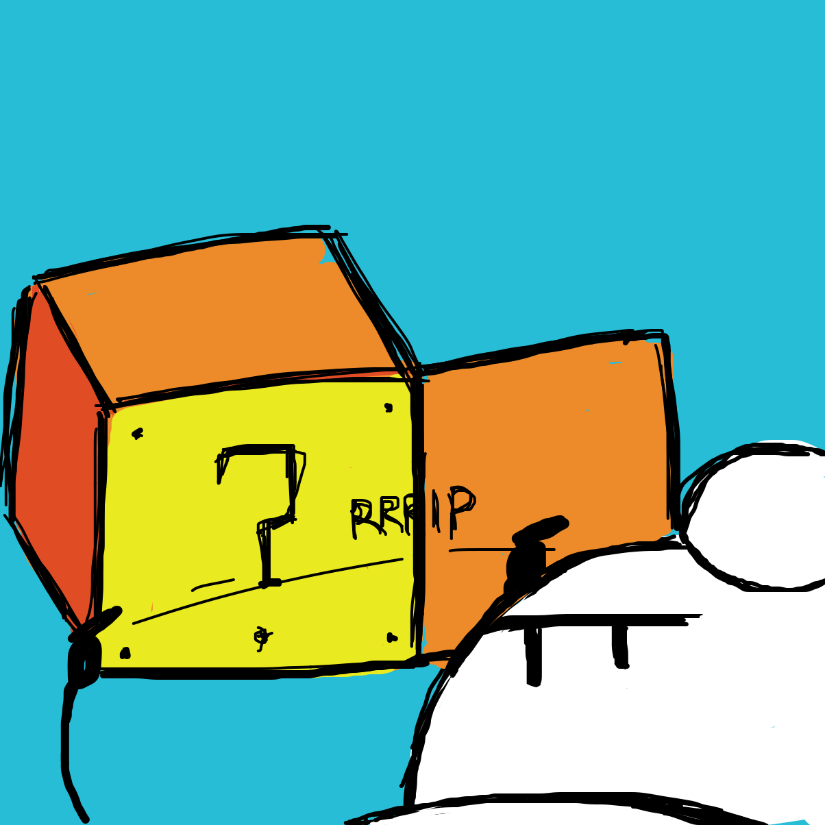 Drawing in Riq's epic something by Netu