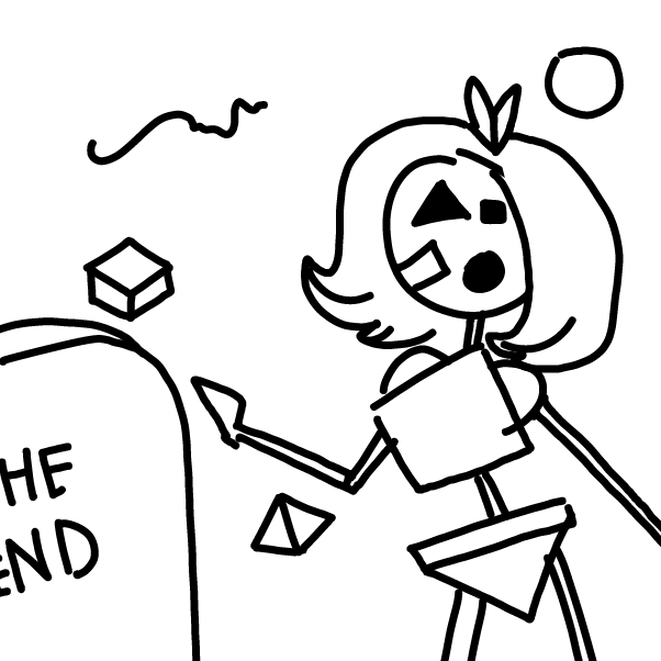 Drawing in nothing by Elle