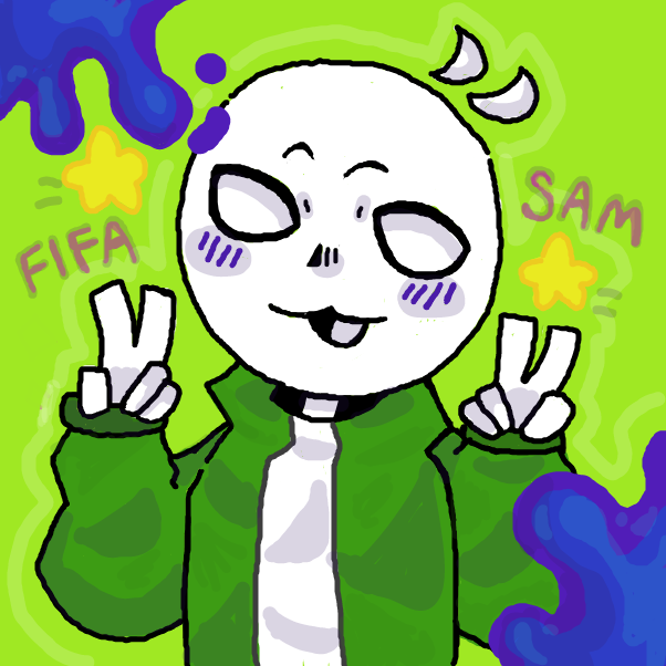 I JUST REALIZED THAT 1 HOUR INTO THE DRAWING SOME1 ALLREADY DREW FIFASAM AAAAA- i need to pay more attention to things. sorry if i ruined the panel :C - Online Drawing Game Comic Strip Panel by Umanix