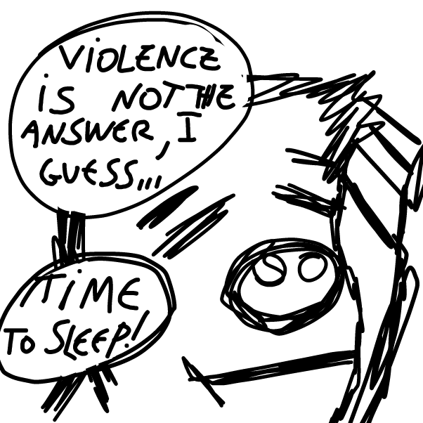 Drawing in sloth revolt by elp