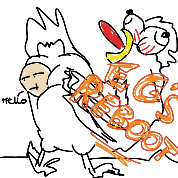 Drawing in Eg by elp