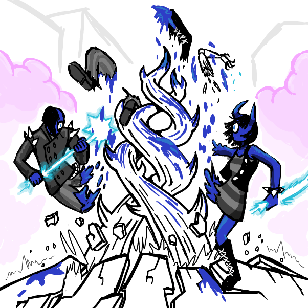  - Online Drawing Game Comic Strip Panel by SeanTrunks