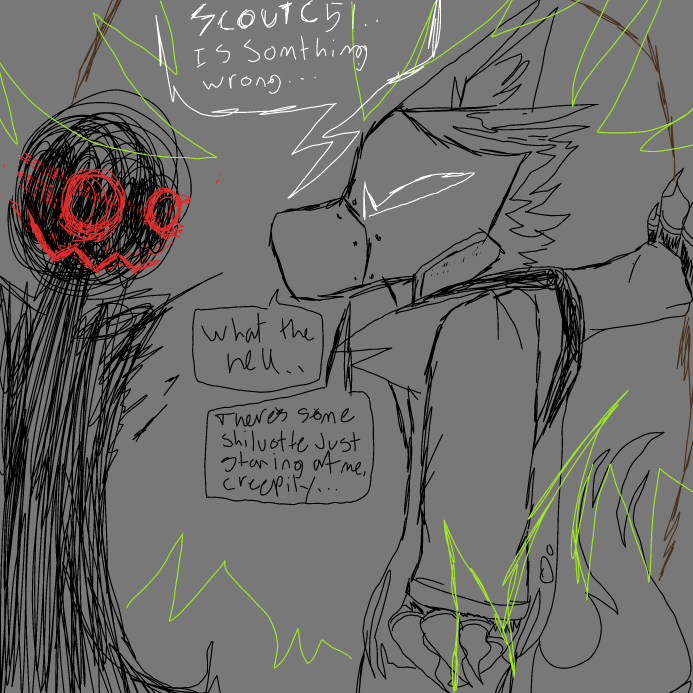  - Online Drawing Game Comic Strip Panel by OneWithTheShadows