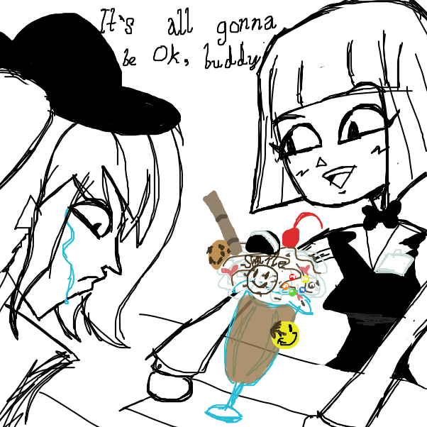 Drawing in uh- by Skullheart