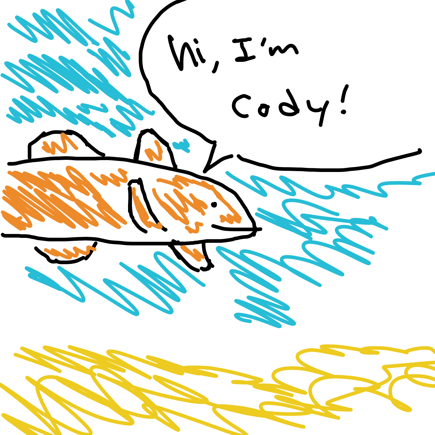 Introducing, Cody! - Online Drawing Game Comic Strip Panel by RoxieVera
