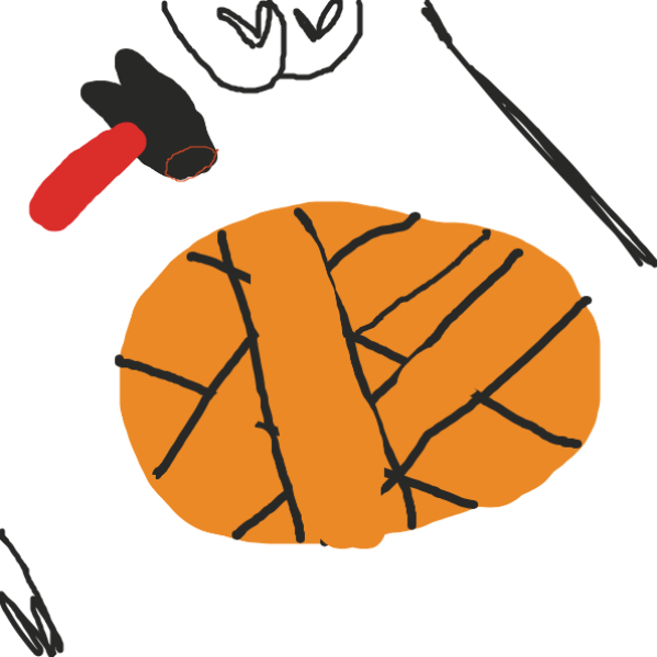 He covered the pit with wood - Online Drawing Game Comic Strip Panel by TheYellowMan