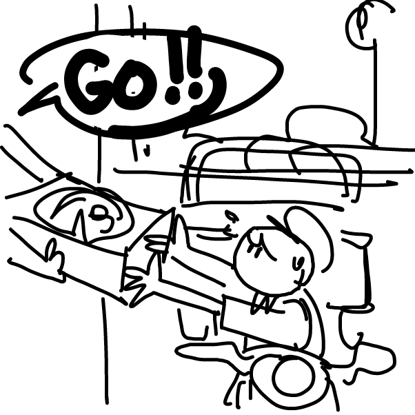  - Online Drawing Game Comic Strip Panel by Chumky