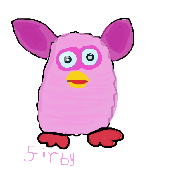 Drawing in Kirby Car but the nightmare never ends... by BananaDoc