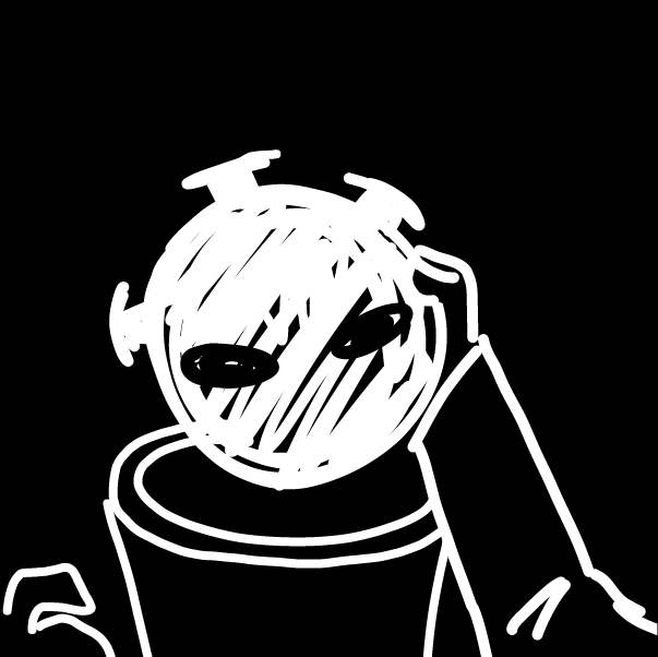 Drawing in Cursed Mask by Elle