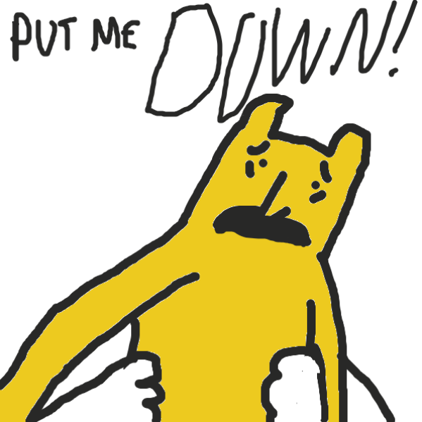 he picked him up - Online Drawing Game Comic Strip Panel by TheYellowMan